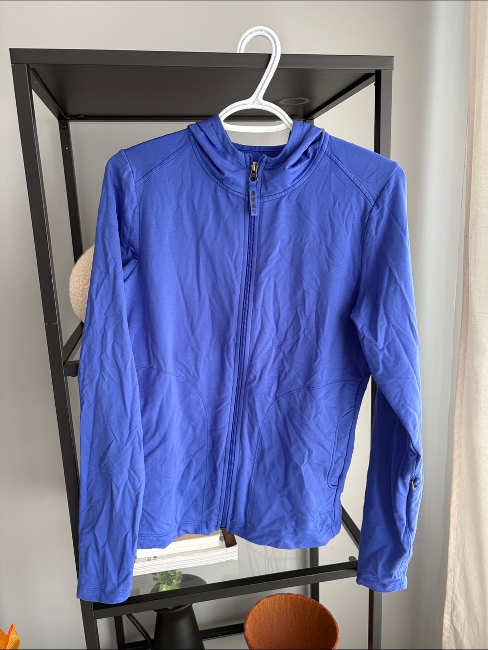 201 Tuff Athletics Royal Blue Full-Zip Hooded Jacket